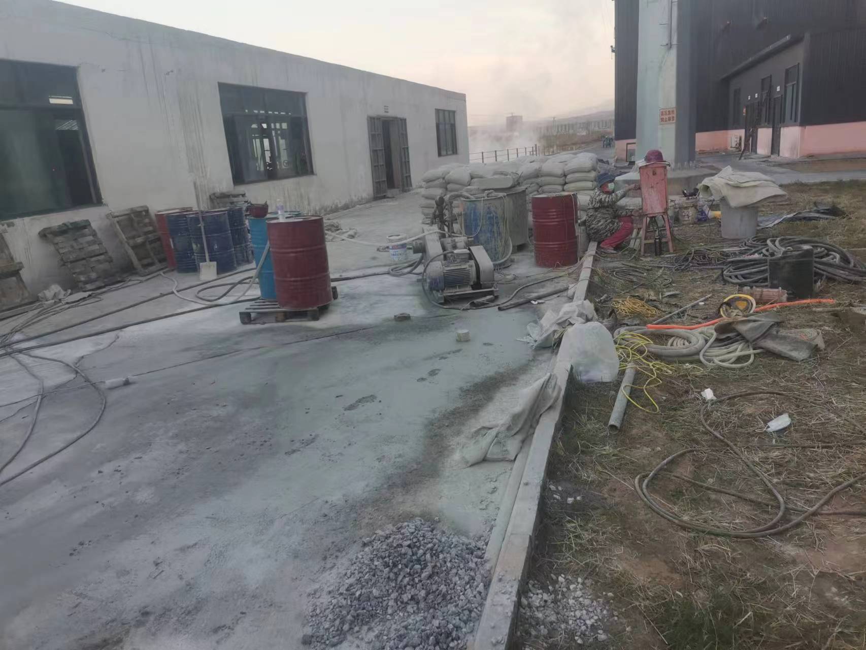 偃师厂房地基沉降注浆